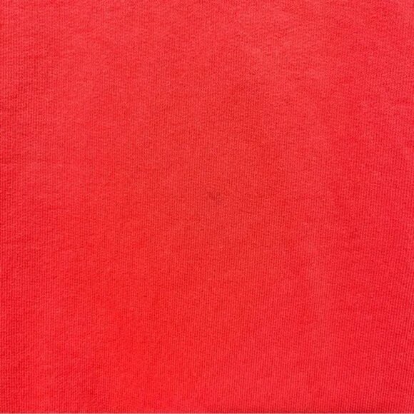 UNIF Classic 3D Rubber Logo Spellout Sweatshirt Red Orange Unisex Fit Size Small - Picture 6 of 7